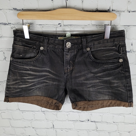 WAY D X | denim/jean shorts - Picture 1 of 5